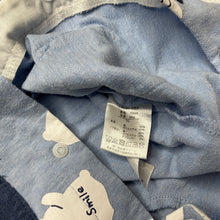 Load image into Gallery viewer, Boys blue, romper, polar bears, GUC, size 00,  