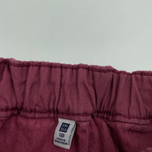 Load image into Gallery viewer, Girls Uniqlo, corduory cotton skirt, elasticated, L: 35cm, GUC, size 8,  