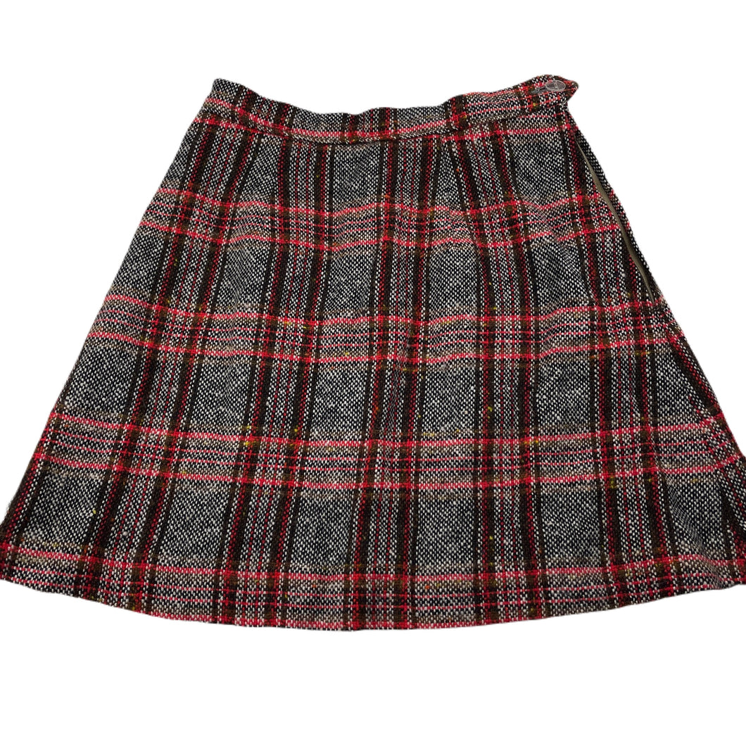 Girls woven, skirt, no labels, L: 40cm, W: 29cm across, GUC, size 5-6,  