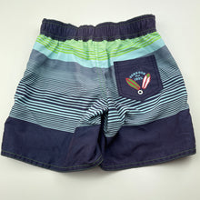 Load image into Gallery viewer, Boys Osh Kosh, lightweight board shorts, elasticated, EUC, size 3,  