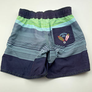 Boys Osh Kosh, lightweight board shorts, elasticated, EUC, size 3,  