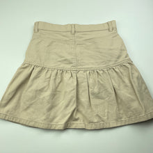 Load image into Gallery viewer, Girls H&amp;M, beige denim skirt, adjustable, L: 36.5cm, FUC, size 9,  