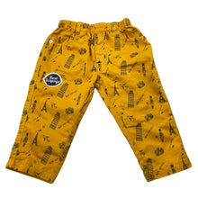 Load image into Gallery viewer, Boys yellow, lightweight pants, elasticated, GUC, size 00,  