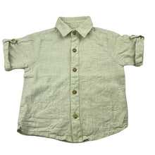 Load image into Gallery viewer, Boys TYROL, linen/cotton short sleeve shirt, GUC, size 2,  