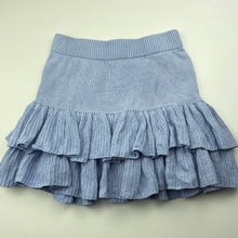 Load image into Gallery viewer, Girls Seed, knitted cotton skirt, elasticated, L: 32cm, FUC, size 9,  