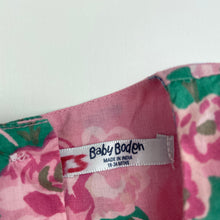 Load image into Gallery viewer, Girls Baby Boden, lined lightweight floral cotton dress, light marks, FUC, size 2, L: 49cm