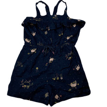 Load image into Gallery viewer, Girls Anko, navy lightweight cotton summer playsuit, EUC, size 6,  