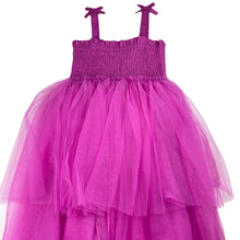 Load image into Gallery viewer, Girls Target, viscose/linen tulle party dress, EUC, size 7, L: 80cm