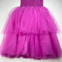 Load image into Gallery viewer, Girls Target, viscose/linen tulle party dress, EUC, size 7, L: 80cm