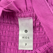 Load image into Gallery viewer, Girls Target, viscose/linen tulle party dress, EUC, size 7, L: 80cm