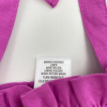 Load image into Gallery viewer, Girls Target, viscose/linen tulle party dress, EUC, size 7, L: 80cm