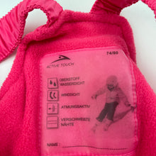 Load image into Gallery viewer, Girls ACTIVE TOUCH, ski/snow overalls/salopettes, EUC, size 0-1,  