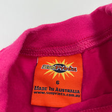 Load image into Gallery viewer, Girls Sun Prince, cotton t-shirt / top, fish, GUC, size 6,  