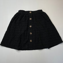 Load image into Gallery viewer, Girls Country Road, lined broderie cotton skirt, elasticated, L: 41cm, GUC, size 6,  