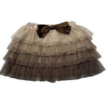 Load image into Gallery viewer, Girls Cheek, lined tiered tulle skirt, elasticated, L: 27cm, FUC, size 4-5,  