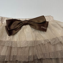 Load image into Gallery viewer, Girls Cheek, lined tiered tulle skirt, elasticated, L: 27cm, FUC, size 4-5,  