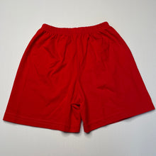 Load image into Gallery viewer, Boys red, lightweight shorts, elasticated, EUC, size 5-6,  