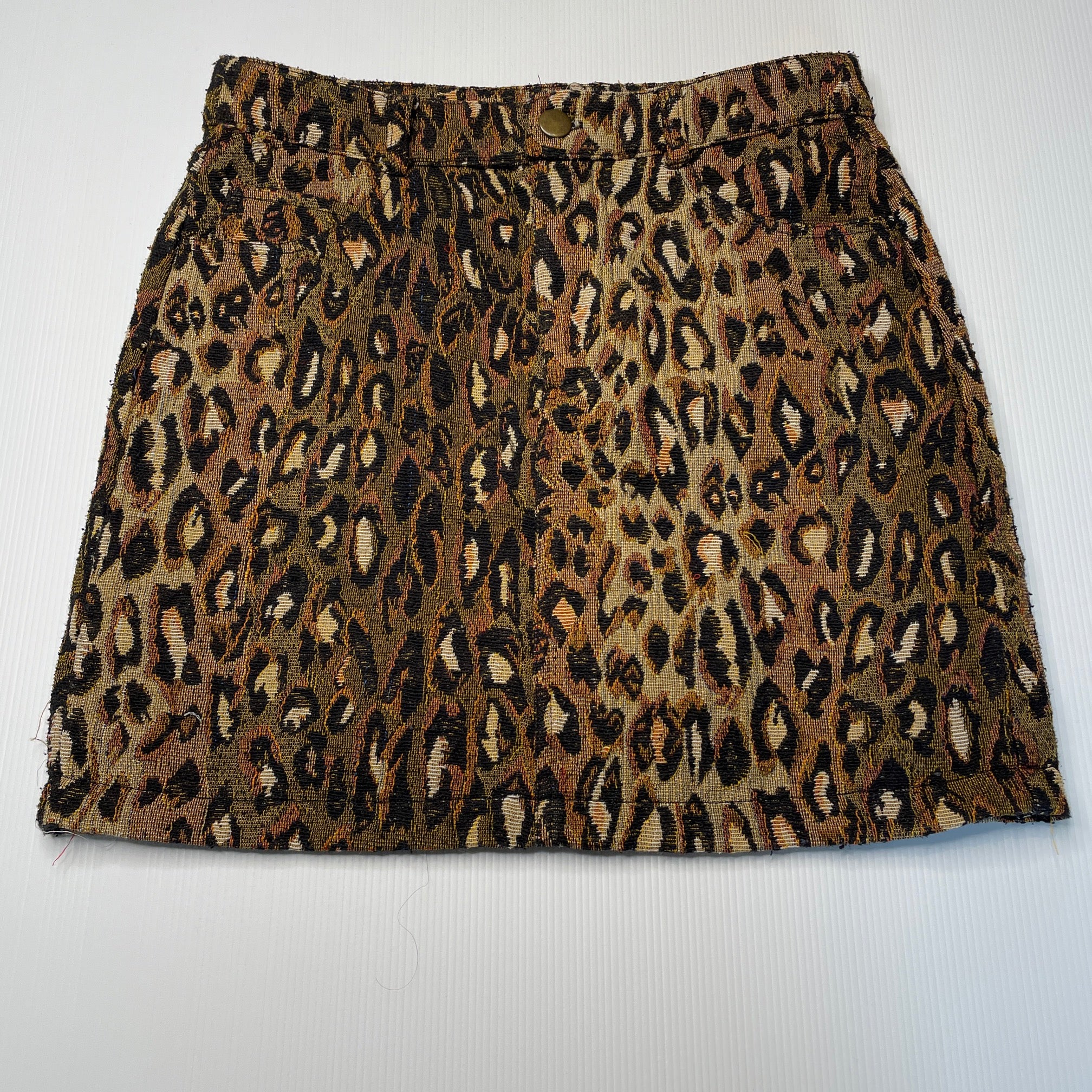 Animal print skirt top size 12