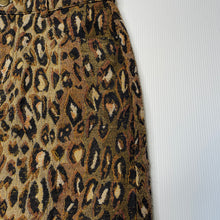 Load image into Gallery viewer, Girls NEON HART, woven animal print skirt, L: 37cm, W: 33cm across, GUC, size 10-12,  