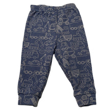 Load image into Gallery viewer, Boys Ollies Place, blue leggings / bottoms, elasticated, FUC, size 00,  