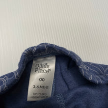 Load image into Gallery viewer, Boys Ollies Place, blue leggings / bottoms, elasticated, FUC, size 00,  