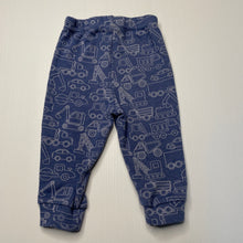 Load image into Gallery viewer, Boys Ollies Place, blue leggings / bottoms, elasticated, FUC, size 00,  