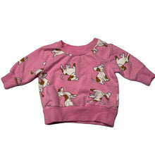 Load image into Gallery viewer, Girls Peter Alexander, lightweight sweater / jumper, dogs, GUC, size 000,  