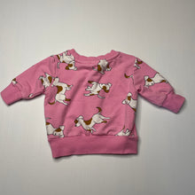 Load image into Gallery viewer, Girls Peter Alexander, lightweight sweater / jumper, dogs, GUC, size 000,  