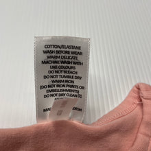 Load image into Gallery viewer, Girls Target, pink stretchy t-shirt / top, EUC, size 000,  