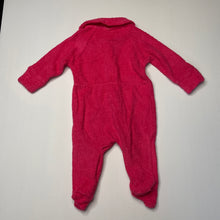 Load image into Gallery viewer, Girls Target, pink terry coverall / romper, GUC, size 000,  