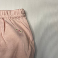 Load image into Gallery viewer, Girls pink, embroidered cotton shorts / bloomers, EUC, size 0,  
