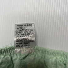Load image into Gallery viewer, Girls Baby Berry, green floral cotton shorts, elasticated, EUC, size 000,  
