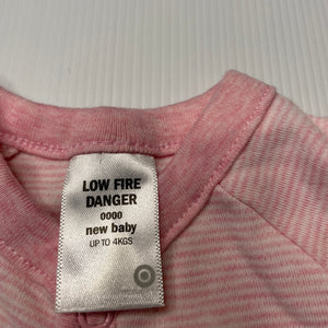Girls Target, soft cotton coverall / romper, EUC, size 0000,  