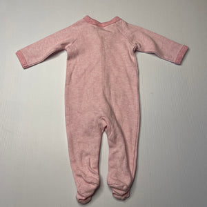 Girls Target, soft cotton coverall / romper, EUC, size 0000,  