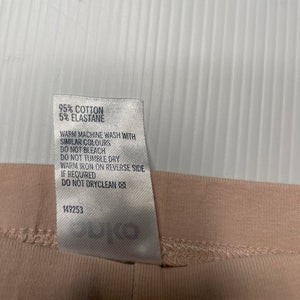 Girls Anko, pink ruffle leggings / bottoms, EUC, size 000,  