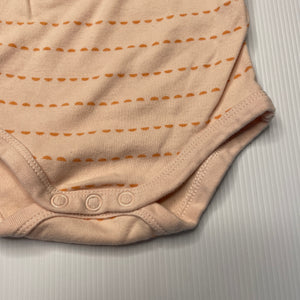 Girls Anko, soft cotton bodysuit / romper, EUC, size 000,  