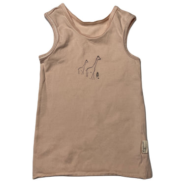 Girls Anko, organic cotton blend singlet top, GUC, size 0,  