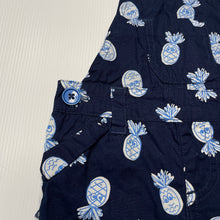 Load image into Gallery viewer, Boys Dymples, lightweight cotton overalls / shortalls, EUC, size 000,  