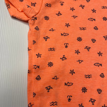 Load image into Gallery viewer, unisex Carters, orange bodysuit / romper, GUC, size 000,  