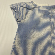 Load image into Gallery viewer, Girls Frankie Jones, striped organic cotton top, GUC, size 000,  