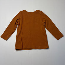 Load image into Gallery viewer, unisex Dymples, organic cotton blend long sleeve top, EUC, size 0,  