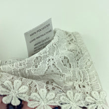 Load image into Gallery viewer, Girls Ollies Place, lined floral party dress, light marks, small catches, FUC, size 4, L: 56cm