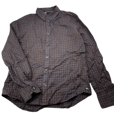 Boys Indie, checked cotton long sleeve shirt, EUC, size 10,  