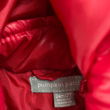 Load image into Gallery viewer, Boys Pumpkin Patch, red puffer jacket / coat, detachable hood, GUC, size 2,  
