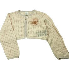 Load image into Gallery viewer, Girls H&amp;M, knitted cotton bolero cardigan, EUC, size 2,  