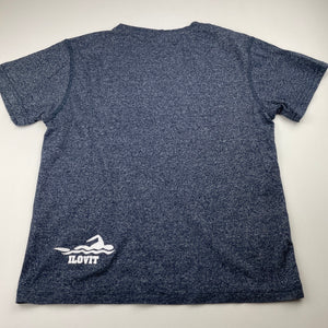 Boys Ramo, navy marle soft feel t-shirt / top, GUC, size 12,  