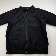 Load image into Gallery viewer, unisex Cotton On, black lightweight jacket / coat, GUC, size 4,  