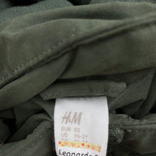 Load image into Gallery viewer, unisex H&amp;M, khaki hooded zip up jacket / coat, EUC, size 2,  