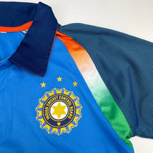 Load image into Gallery viewer, Boys ICB, India cricket polo / sports top, Armaan, armpit to armpit: 40.5cm, GUC, size 12-14,  