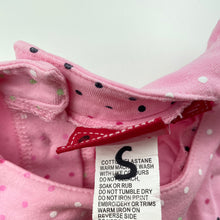 Load image into Gallery viewer, Girls Sprout, pink stretchy casual dress, FUC, size 000, L: 32cm